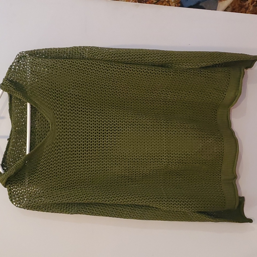 Knit hoodie
